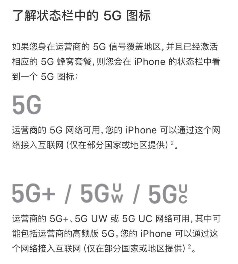 5G Icon List