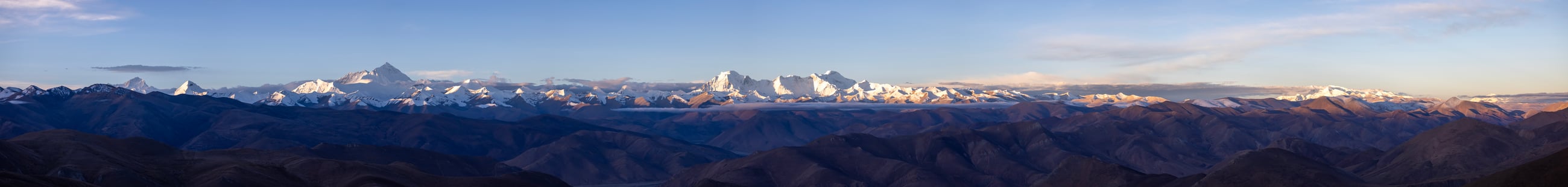 A Panorama of Mount Everest